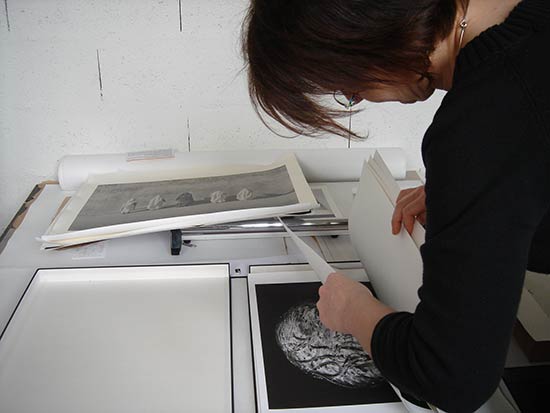 Cours de labo NB, atelier d'Isabelle Menu
