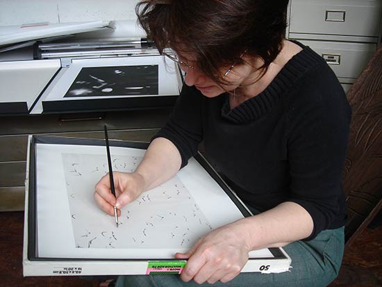 Cours de labo NB, atelier d'Isabelle Menu