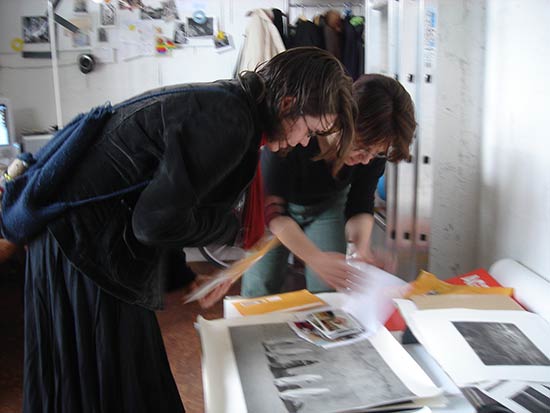 Cours de labo NB, atelier d'Isabelle Menu
